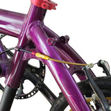 Maxbell Flexible Bicycle V Brake Noodle V-Brakes Cable Pipe Hose Guide Alloy Red