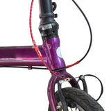 Maxbell Flexible Bicycle V Brake Noodle V-Brakes Cable Pipe Hose Guide Alloy Red