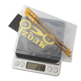 Maxbell Flexible Bicycle V Brake Noodle V-Brakes Cable Pipe Hose Guide Alloy Golden