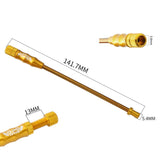 Maxbell Flexible Bicycle V Brake Noodle V-Brakes Cable Pipe Hose Guide Alloy Golden