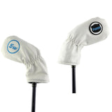 Maxbell 4-AW  9pcs Golf Club Head Cover Irons Headcover Protector Sleeve  White