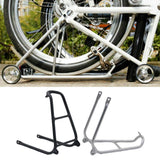 Maxbell Ultralight Bike Racks For Brompton Cycling Bike Easy Wheel Cargo Rack Black