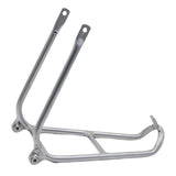 Maxbell Ultralight Bike Racks For Brompton Cycling Bike Easy Wheel Cargo Rack Sliver