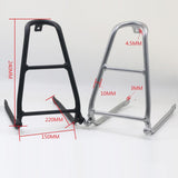 Maxbell Ultralight Bike Racks For Brompton Cycling Bike Easy Wheel Cargo Rack Sliver
