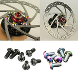 Maxbell 6pcs MTB Road Bicycle Bike Brake Disc Screws Rotor Bolts Hardware Silver