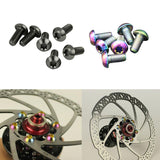 Maxbell 6pcs MTB Road Bicycle Bike Brake Disc Screws Rotor Bolts Hardware Silver