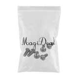 Maxbell 6pcs MTB Road Bicycle Bike Brake Disc Screws Rotor Bolts Hardware Silver