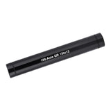 Maxbell Bike Hub Thru Axle Adapter Front Fork 15mm to 12mm Conversion Barrel Black