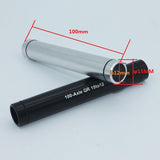 Maxbell Bike Hub Thru Axle Adapter Front Fork 15mm to 12mm Conversion Barrel Black