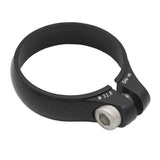 Maxbell Ultralight Bicycle Bike Seatpost Clamp Fixed Seat Post Tube Clip  Black 31.8