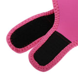 Maxbell 3mm Neoprene Rabbit Cartoon Scuba Dive Snorkeling Hoods Warm Hood Cap Pink