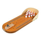 Maxbell Mini Bowling Game Board Game Finger Play Children Developmental Toys