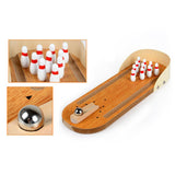 Maxbell Mini Bowling Game Board Game Finger Play Children Developmental Toys