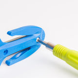 Maxbell Portable Diving Line Cutter with Underwater Scuba Dive Mini Knife Orange