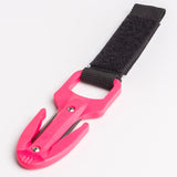 Maxbell Portable Diving Line Cutter with Underwater Scuba Dive Mini Knife Pink