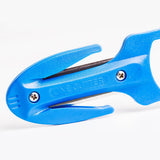 Maxbell Portable Diving Line Cutter with Underwater Scuba Dive Mini Knife Blue