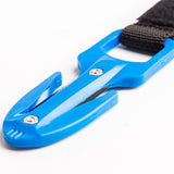 Maxbell Portable Diving Line Cutter with Underwater Scuba Dive Mini Knife Blue