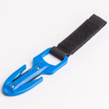 Maxbell Portable Diving Line Cutter with Underwater Scuba Dive Mini Knife Blue
