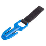 Maxbell Portable Diving Line Cutter with Underwater Scuba Dive Mini Knife Blue