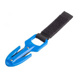 Maxbell Portable Diving Line Cutter with Underwater Scuba Dive Mini Knife Blue