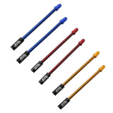 Maxbell 2x Flexible Bike V Brake Noodle Caliper Elbow Inner Tube Bicke Brake Blue