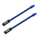 Maxbell 2x Flexible Bike V Brake Noodle Caliper Elbow Inner Tube Bicke Brake Blue