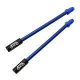 Maxbell 2x Flexible Bike V Brake Noodle Caliper Elbow Inner Tube Bicke Brake Blue