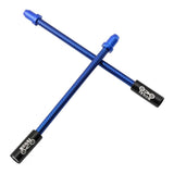 Maxbell 2x Flexible Bike V Brake Noodle Caliper Elbow Inner Tube Bicke Brake Blue