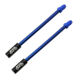 Maxbell 2x Flexible Bike V Brake Noodle Caliper Elbow Inner Tube Bicke Brake Blue