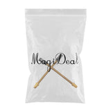 Maxbell 2x Flexible Bike V Brake Noodle Caliper Elbow Inner Tube Bicke Brake Golden