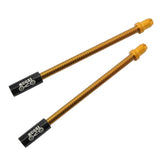 Maxbell 2x Flexible Bike V Brake Noodle Caliper Elbow Inner Tube Bicke Brake Golden