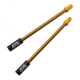 Maxbell 2x Flexible Bike V Brake Noodle Caliper Elbow Inner Tube Bicke Brake Golden