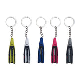 Maxbell Scuba Diving Fins Flippers Key Chain Holder Keyring Keychain  Yellow