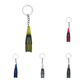 Maxbell Scuba Diving Fins Flippers Key Chain Holder Keyring Keychain  Yellow