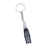 Maxbell Scuba Diving Fins Flippers Key Chain Holder Keyring Keychain  White