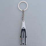 Maxbell Scuba Diving Fins Flippers Key Chain Holder Keyring Keychain  White