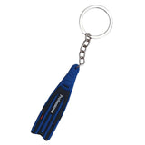 Maxbell Scuba Diving Fins Flippers Key Chain Holder Keyring Keychain  Blue