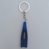 Maxbell Scuba Diving Fins Flippers Key Chain Holder Keyring Keychain  Blue