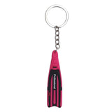 Maxbell Scuba Diving Fins Flippers Key Chain Holder Keyring Keychain  Pink