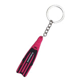 Maxbell Scuba Diving Fins Flippers Key Chain Holder Keyring Keychain  Pink