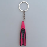 Maxbell Scuba Diving Fins Flippers Key Chain Holder Keyring Keychain  Pink