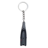 Maxbell Scuba Diving Fins Flippers Key Chain Holder Keyring Keychain  Gray