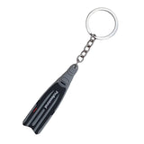 Maxbell Scuba Diving Fins Flippers Key Chain Holder Keyring Keychain  Gray