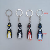Maxbell Novelty Mini Dive Fins Flippers Key Chain Holder Key Ring Keychain Yellow