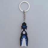 Maxbell Novelty Mini Dive Fins Flippers Key Chain Holder Key Ring Keychain Blue