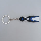 Maxbell Novelty Mini Dive Fins Flippers Key Chain Holder Key Ring Keychain Blue