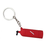 Maxbell Novelty Mini Diving Tank Key Chain Holder Dive Flag Keyring Keychain Red