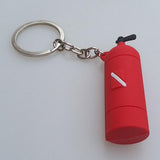 Maxbell Novelty Mini Diving Tank Key Chain Holder Dive Flag Keyring Keychain Red