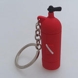 Maxbell Novelty Mini Diving Tank Key Chain Holder Dive Flag Keyring Keychain Red
