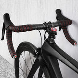 Maxbell 2Pcs Bicycle Handlebar Tape PU Leather Fishing Rod Wrap End Plugs Green